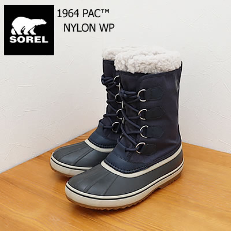 SOREL 防水スノーブーツ PAC NYLON 27.0cm S115769161 - 靴Lサイズ 秋冬