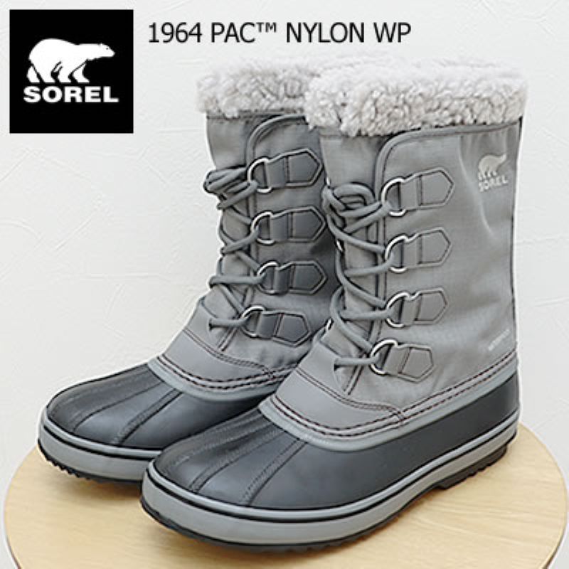 SOREL 防水スノーブーツ PAC NYLON 27.0cm S115769161 - 靴Lサイズ 秋冬