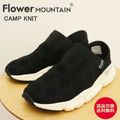 Flower MOUNTAIN ե ޥƥ CAMP KNIT  ˥å BLACK ֥å åץ åݥ  塼ʸ̵