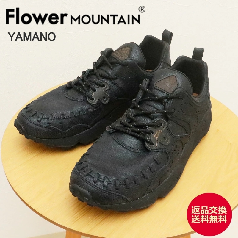 Flower MOUNTAIN フラワー マウンテン YAMANO ヤマノ BLACK ブラック 靴 スニーカー シューズ【返品交換送料無料】