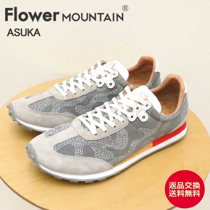 Flower MOUNTAIN フラワー マウンテン ASUKA アスカ GRAY グレー 靴