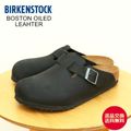 BIRKENSTOCK ӥ륱󥷥ȥå BOSTON ܥȥ OILED LEATHER ɥ쥶 BLACK ֥å  ǥ å 塼 ե  ե ̳ ɥʸ̵