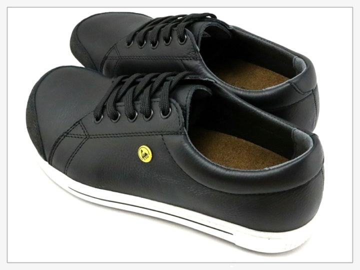 BIRKENSTOCK ブラック安全靴 QS500 42サイズ QS500 マイクロファイバー ブラック | BIRKENSTOCK