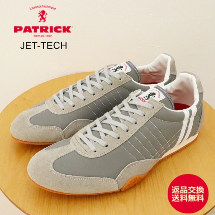 返品交換送料無料PATRICK パトリック JET-TECH ジェット・テック GRY グレー PATRICK パトリック JET-TECH ジェット・テック GRY グレー 靴