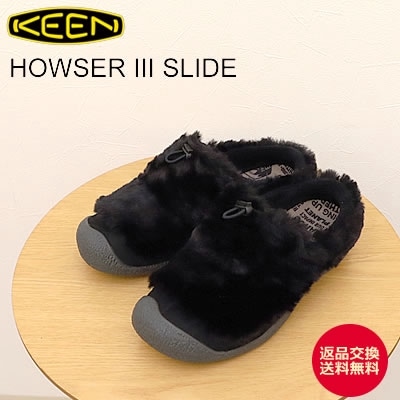 KEEN ������ ��ǥ����� HOWSER III SLIDE �ϥ����� ���꡼ ���饤�� BLACK/CANTEEN �֥�å�/�����ƥ����� �����å� ����åץ��� �� ���ˡ����� ���塼�� �����ȥɥ� ������ ����ե����� �����ʸ�����̵����