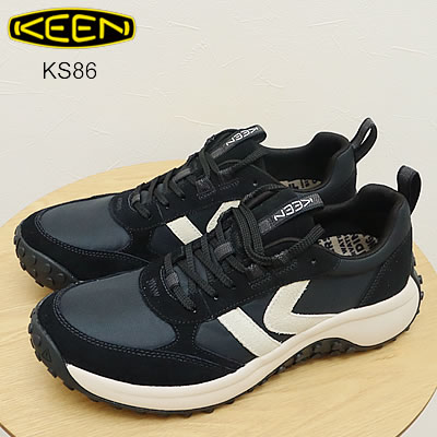 KEEN キーン メンズ KS86 ケーエス エイティーシックス Black/Birch ブラック/バーチ 靴 スニーカー シューズ トレイル ランニング アウトドア 【返品交換送料無料】