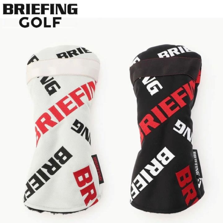 即納BRIEFING GOLF ブリーフィング ゴルフ  D COVER CL ドライバーカバー クレイジー ロゴ SILVER シルバー BLACK ブラック　正規取扱店ルフエ ruffue BRIEFING GOLF ブリーフィング ゴルフ DRIVER COVER CL ドライバー