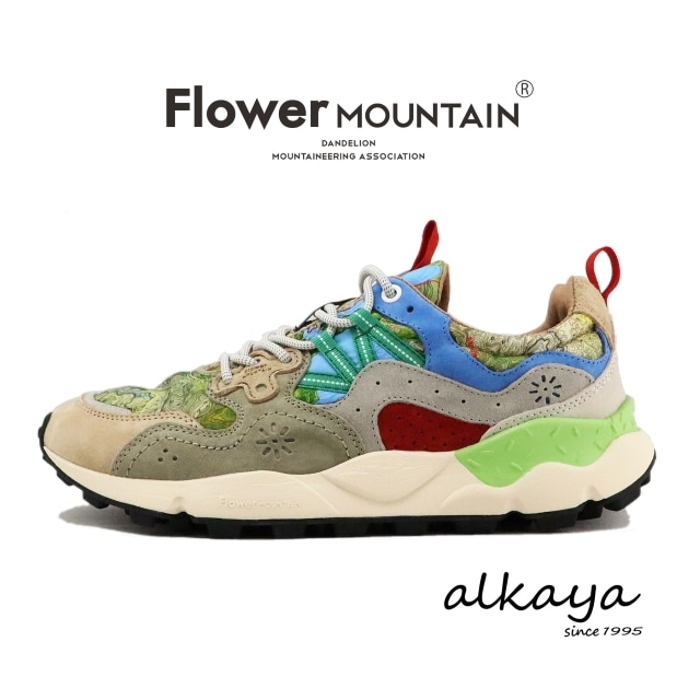当店限定 Flower MOUNTAIN フラワー マウンテン YAMANO3 ヤマノ3 THE MAP ザ・マップ 靴 スニーカー シューズ メンズ レディース アウトドア【返品交換送料無料】