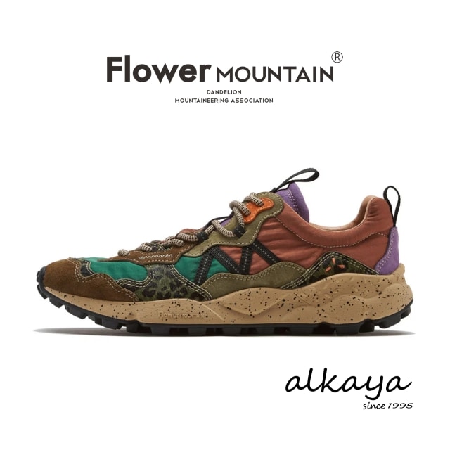 Flower MOUNTAIN フラワー マウンテン LENZAN レンザン GREEN / BROWN グリーン / ブラウン 靴 スニーカー シューズ メンズ レディース アウトドア ギフト プレゼント 贈り物【返品交換送料無料】