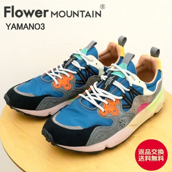 Flower MOUNTAIN フラワー マウンテン YAMANO3 ヤマノ3 ATLANTIC/D.GRAY アトランティック/ダークグレー 靴 スニーカー シューズ メンズ レディース アウトドア ギフト プレゼント 贈り物【返品交換送料無料】