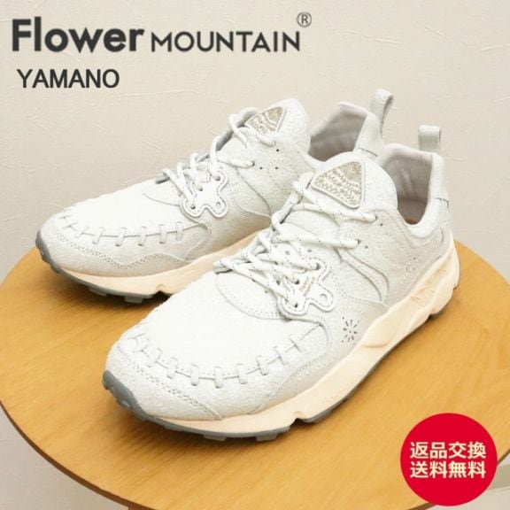Flower MOUNTAIN フラワー マウンテン YAMANO ヤマノ WHITE ホワイト 靴 スニーカー シューズ ギフト プレゼント 贈り物【返品交換送料無料】