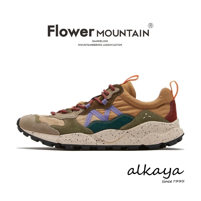 Flower MOUNTAIN フラワー マウンテン LENZAN レンザン BEIGE/L.GREEN ベージュ/ライトグリーン 靴 スニーカー シューズ メンズ レディース アウトドア ギフト プレゼント 贈り物【返品交換送料無料】