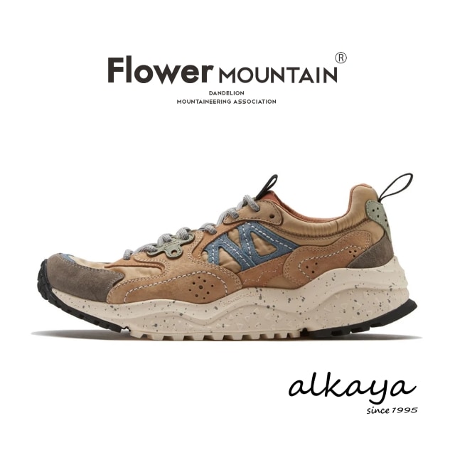 Flower MOUNTAIN フラワー マウンテン SOLIN ソウリン GRAY/BEIGE グレー/ベージュ 靴 スニーカー シューズ メンズ レディース アウトドア【返品交換送料無料】