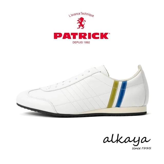 PATRICK パトリック FLUVIA フルーヴィア WHT ホワイト 靴 スニーカー シューズ【返品交換送料無料】