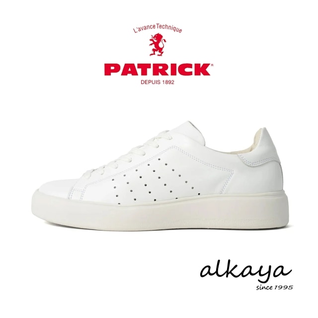 PATRICK パトリック ROBION ロビオン WHT ホワイト 靴 スニーカー シューズ【返品交換送料無料】