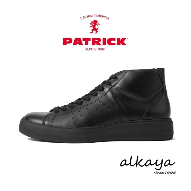 PATRICK パトリック ROBION-H ロビオン・ハイ BLK ブラック 靴 スニーカー シューズ【返品交換送料無料】