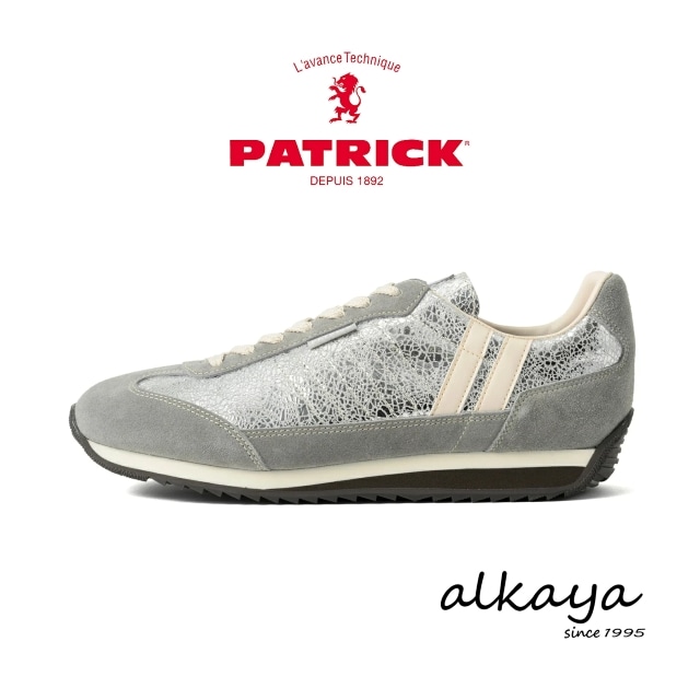 PATRICK パトリック  MARACK-LE マラック・レザー SLV シルバー 靴 スニーカー 軽量 軽いシューズ   メンズ レディース【返品交換送料無料】