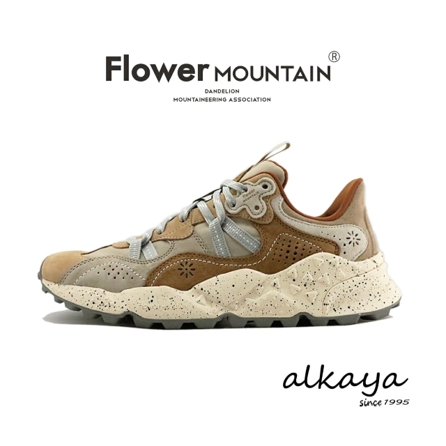 Flower MOUNTAIN フラワー マウンテン TIGER HILL タイガーヒル BEIGE/BROWN ベージュ/ブラウン 靴 スニーカー シューズ メンズ レディース アウトドア【返品交換送料無料】