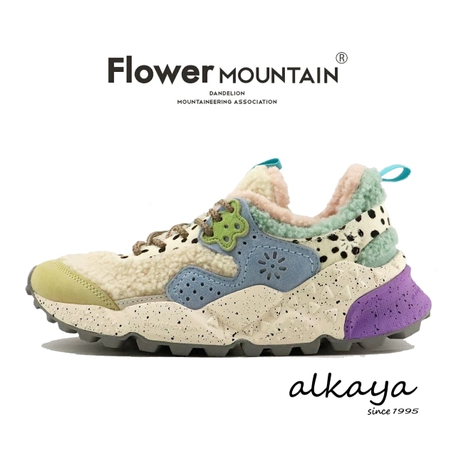 Flower MOUNTAIN フラワー マウンテン KOTETSU コテツ MUSTARD/L.BLUE マスタード/ライトブルー 靴 スニーカー シューズ メンズ レディース アウトドア【返品交換送料無料】