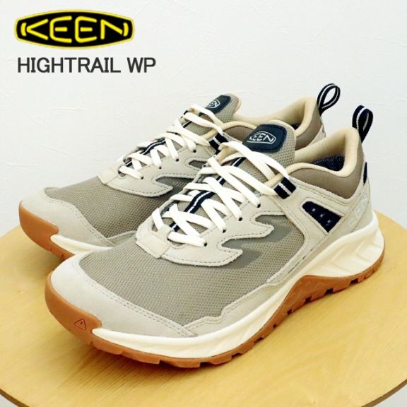 KEEN キーン メンズ HIGHTRAIL WP ハイトレイル ウォータープルーフ BRINDLE/BIRCH ブリンドル/バーチ 靴 スニーカー シューズ 防水透湿 トレッキング アウトドア ギフト プレゼント 贈り物【返品交換送料無料】