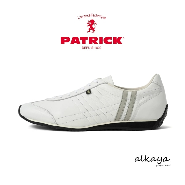 PATRICK パトリック PAMIR+ パミール・プラス WHT ホワイト  靴 スニーカー 軽量 軽いシューズ メンズ レディース ギフト プレゼント 贈り物 レザー 本革 カジュアル ビジネス【返品交換送料無料】
