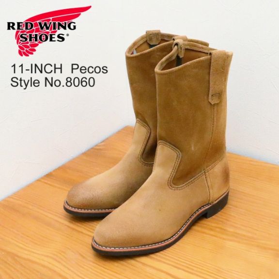 RED WING レッドウィング Style No.8060 E 11-inch Pecos 11インチペコス Hawthorne ”Muleskinner” ホーソーン・ミュールスキナー 靴 ワークブーツ ウエスタンブーツ ギフト プレゼント 贈り物【返品交換送料無料】