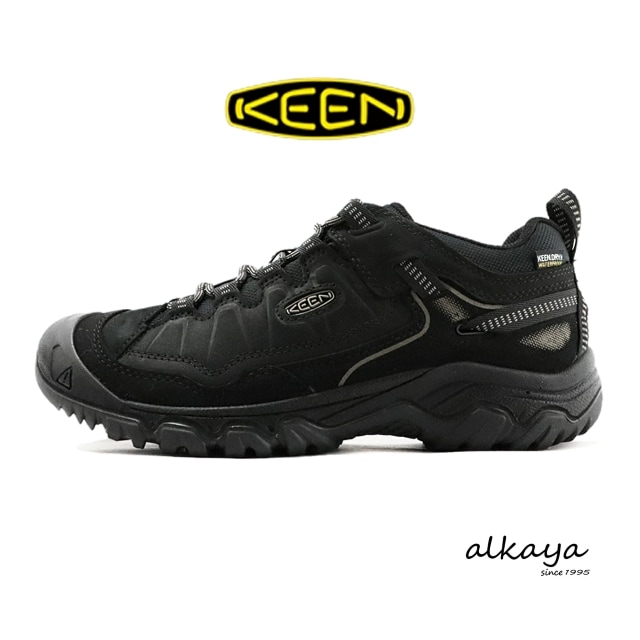 KEEN キーン TARGHEE IV WP ターギー4 ウォータープルーフ TRIPLE BLACK トリプルブラック ブーツ 靴 スニーカー シューズ 防水 アウトドア トレッキング ハイキング フェス メンズ【返品交換送料無料】
