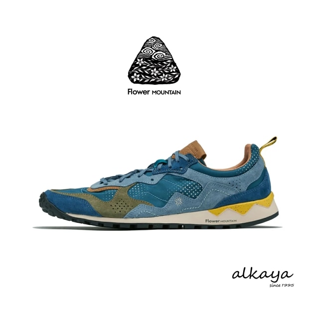 Flower MOUNTAIN フラワー マウンテン PUERH プーアル BLUE ブルー 靴 スニーカー シューズ　【返品交換送料無料】