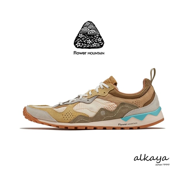 Flower MOUNTAIN フラワー マウンテン PUERH プーアル CREAM クリーム 靴 スニーカー シューズ 　【返品交換送料無料】