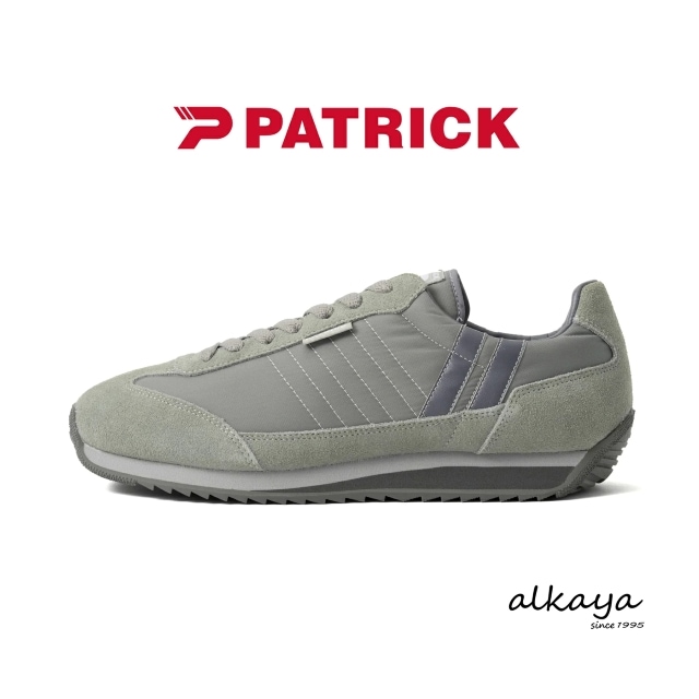 PATRICK パトリック MARATHON マラソン CASTLE キャッスル  グレー GRAY 靴 スニーカー 軽量 軽い シューズ メンズ レディース【返品交換送料無料】