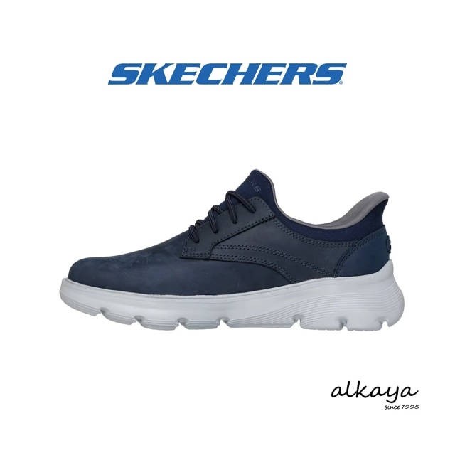 ★20％OFF★SKECHERS SLIP-INS スケッチャーズ スリップインズ ARCH FIT GARZA アーチフィット ガルザ NVY ネイビー メンズ 靴 スニーカー シューズ