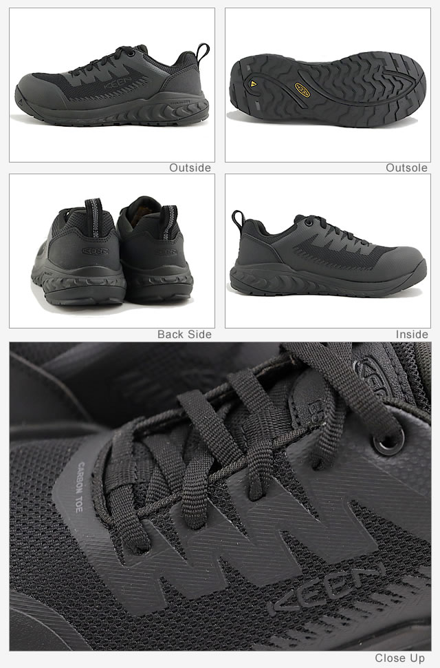 KEEN ������ ARVADA ESD ��������� ���������ǥ��� ������塼�� Black/Black �֥�å�/�֥�å� �� ���ˡ����� ���塼�� �����ȥɥ� ���������� ��󥺡����ʸ�����̵����