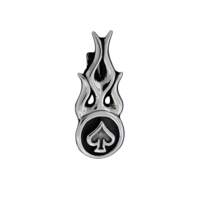 トラヴィスワーカー FLAMED SPADE CHARM & 社外チェーン トラヴィスワーカー FLAMED SPADE CHARM & 社外チェーン
