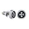 MALIBU CROSS STUD EARRING
