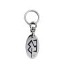 LARGE OVAL LOGO KEY CHAIN