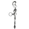 THUNDER HOOK WITH OUTLAW LINK AND OUTLAW SPEAR KEY CHAIN