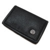 CARD WALLET - COW HIDE (BLACK)