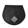 COIN HOLDER WALLET WITH SILVER SNAP (DOUBLE CROSS SNAP)