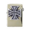 BRASS ZIPPO LIGHTER WITH RED BARON