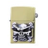 BRASS ZIPPO LIGHTER WITH POISON