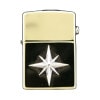 COMPASS ROSE BRASS ZIPPO