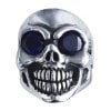 MR. BIG SKULL RING WITH STONE EYES