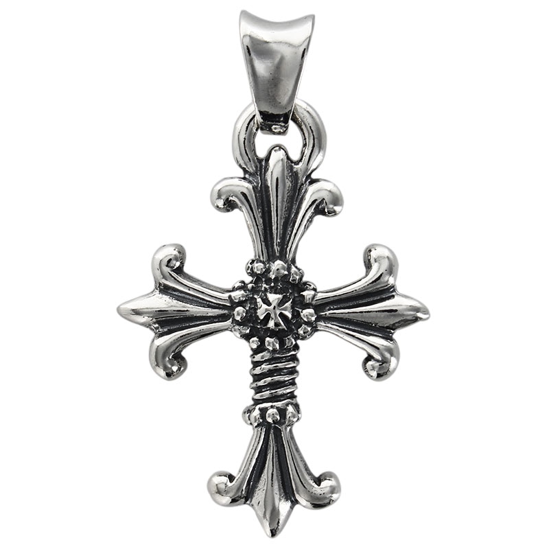 DOUBLE CROSS PENDANT