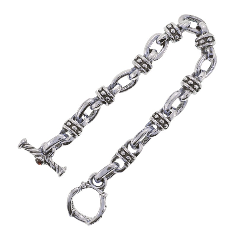 ROYAL LINK BRACELET WITH T-BAR CZ | ブレスレット | トラヴィス