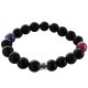 ڥ饤󥷥å׸STONE WITH TW LOGO RING BRACELET (10mm ONYX / RUBY /SAPPHIRE)