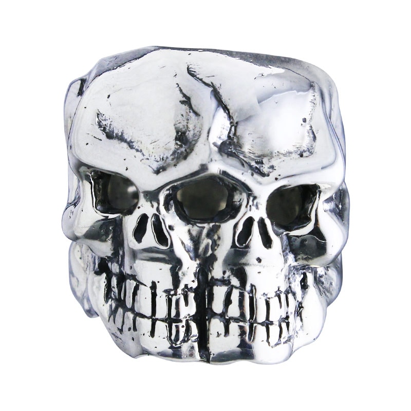 本国オーダー商品/納期約4ヶ月前後】 DOUBLE OG SKULL RING | 2025