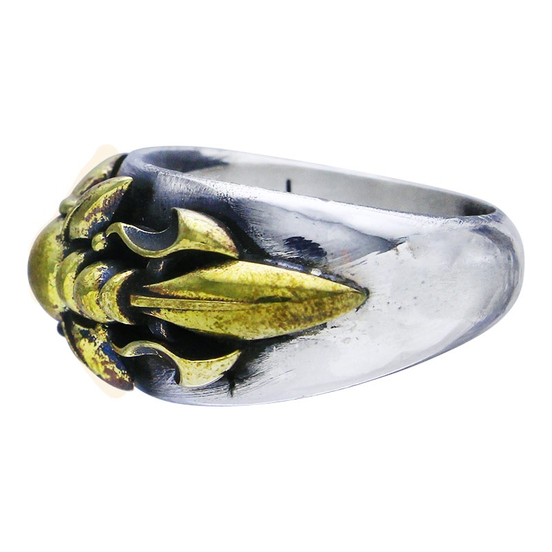 本国オーダー商品/納期約4ヶ月前後】 POSEIDON RING WITH BRASS