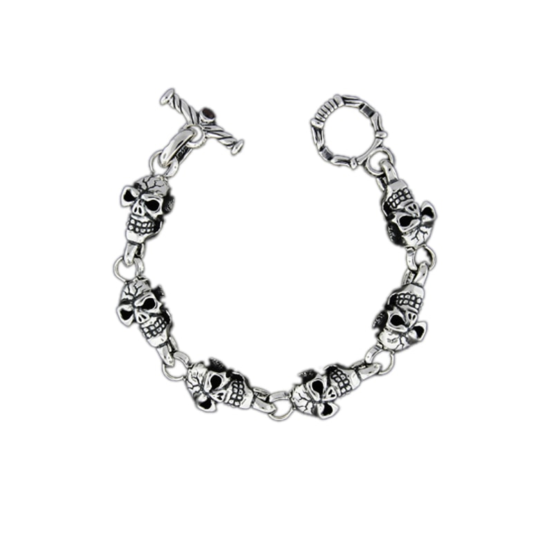 最終価格！【Gunda】初期 Rhinestone Skull Bracelet ラットレース - All Cross Bone Skull Bracelet – RAT RACE OFFICIAL STORE