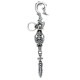 SAW WITH KING WING DAGGER KEY CHAIN