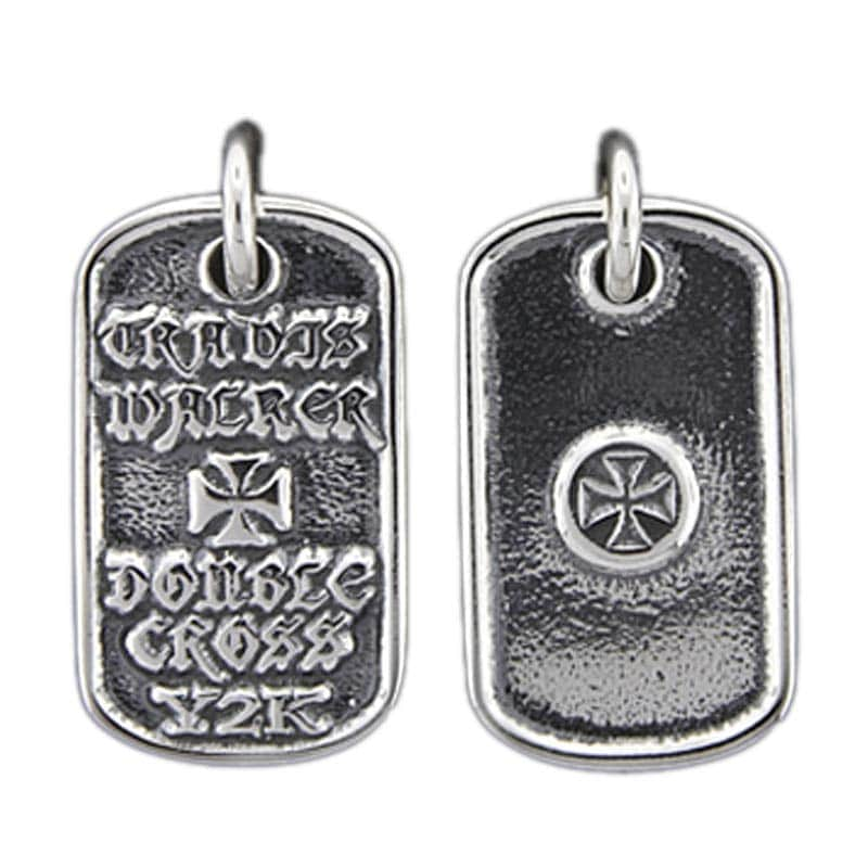 MALIBU CROSS DOG TAG